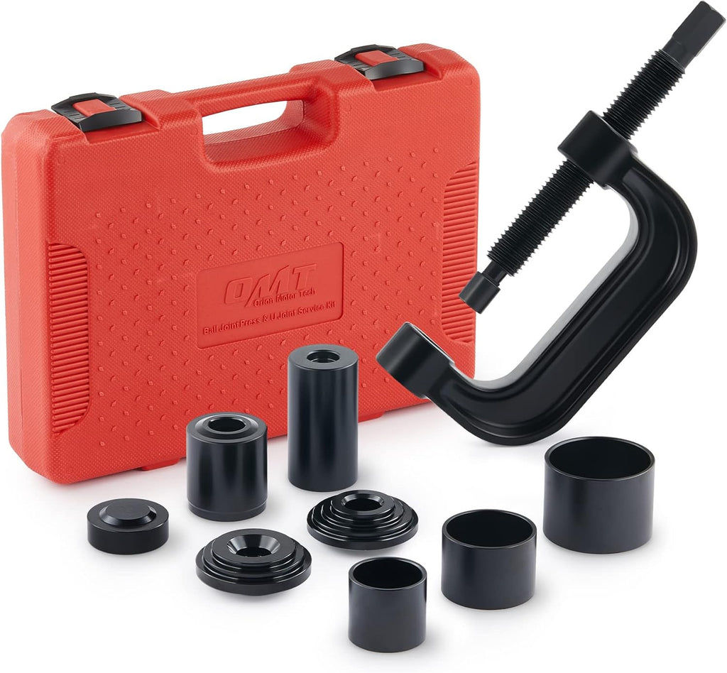 Heavy Duty Ball Joint Press & U Joint Removal Tool Kit with 4x4 Adapters, Pack of 2 D970591