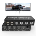 4 Port HDMI KVM Switch 4K@60Hz 4 in 2 Out Y392850