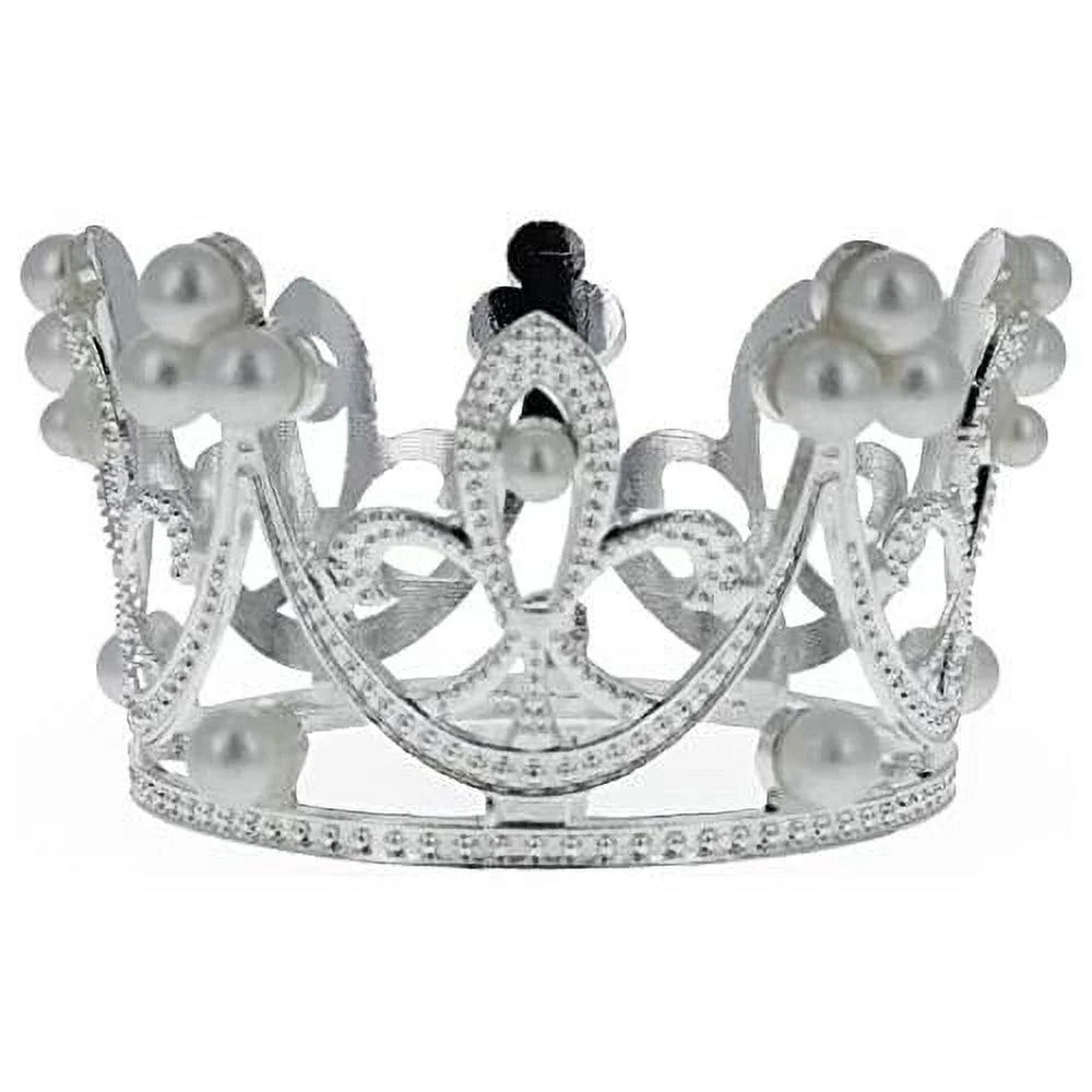 Silver Tone Metal Ostrich Egg Stand Holder I9030