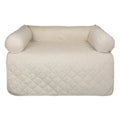 Large Non-Slip Water-Resistant Pet Furniture Protector Cover with 3-Sided Bolster Soft Fabric U61182