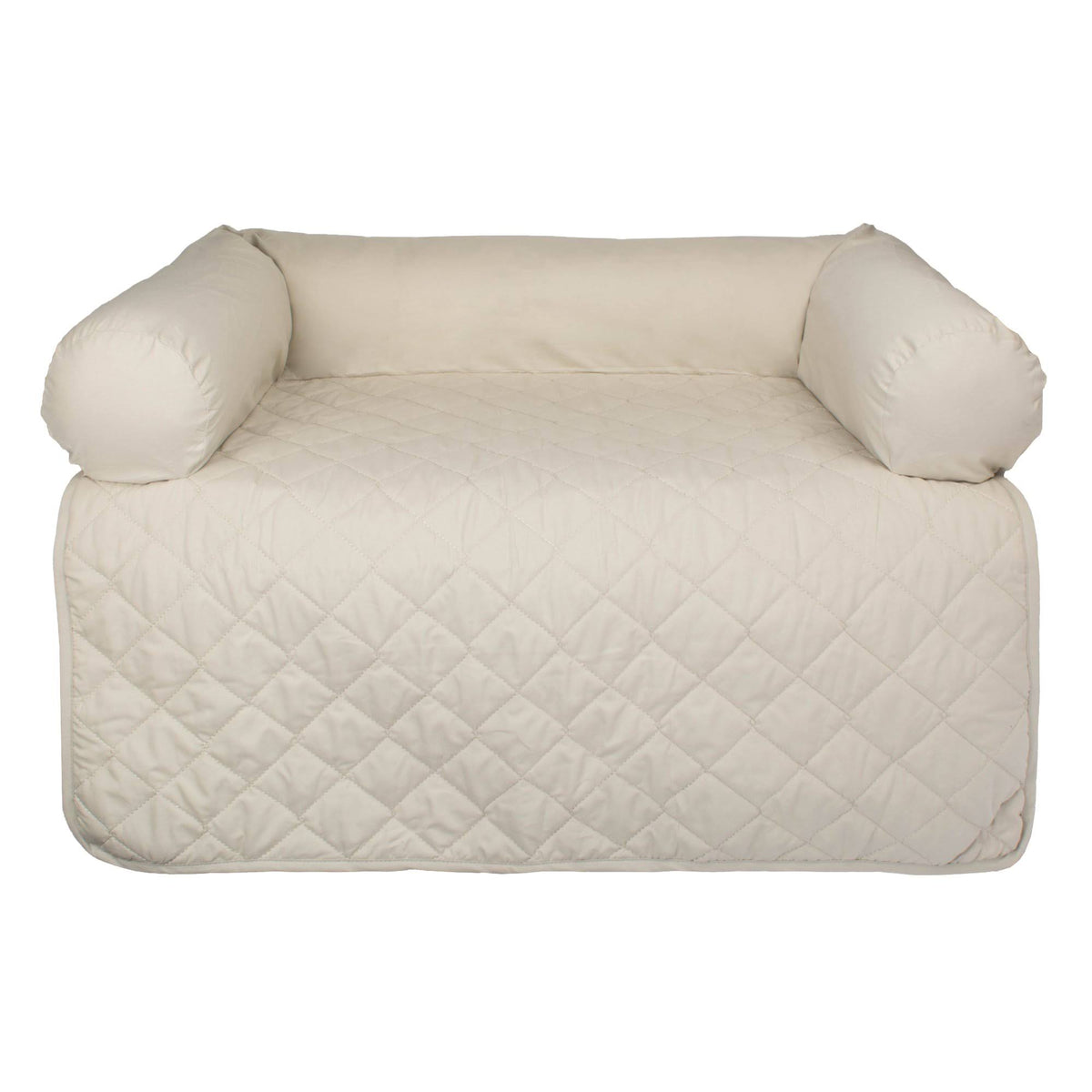 Large Non-Slip Water-Resistant Pet Furniture Protector Cover with 3-Sided Bolster Soft Fabric U61182