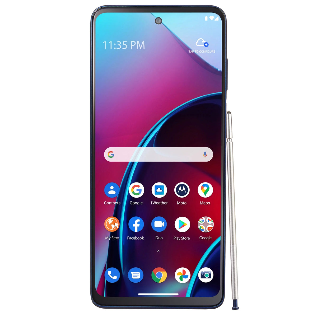Blue 128GB 4G Prepaid Smartphone C3201