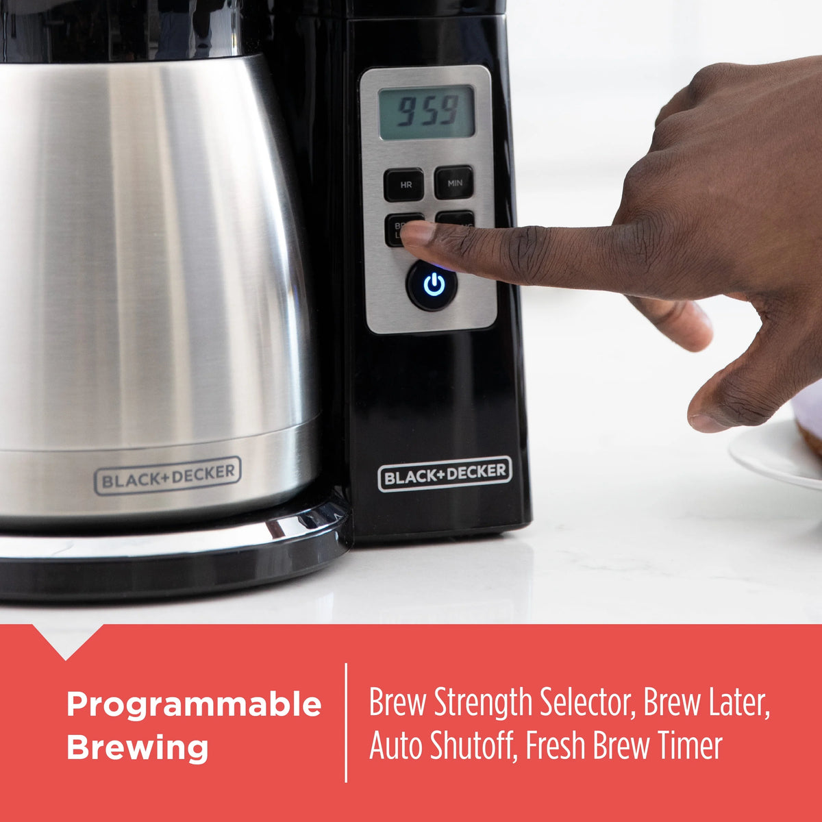 12-Cup Thermal Programmable Coffeemaker L6993