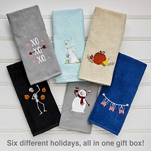 6pc Hand Towel Gift Set X8180