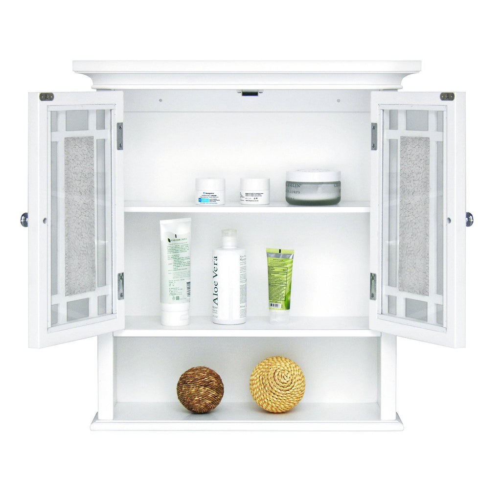 White Wall Cabinet Y69544