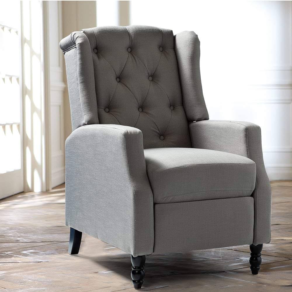 Linen Manual Recliner I917