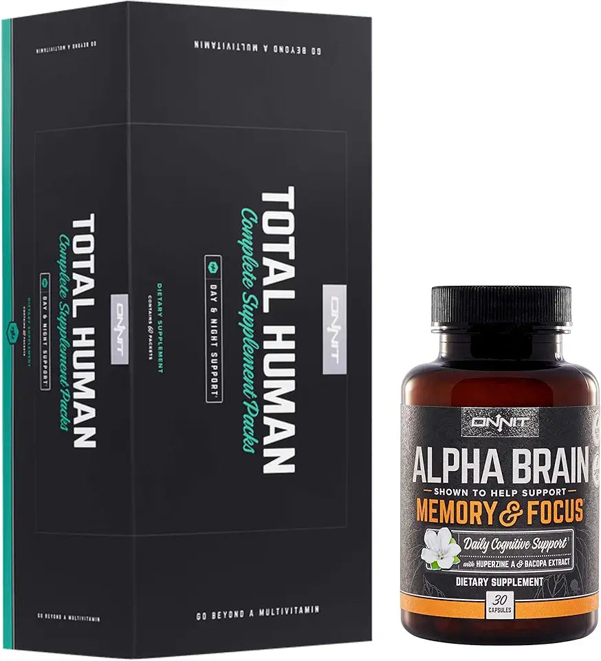 Alpha Brain 30ct + Total Human 60ct X7618