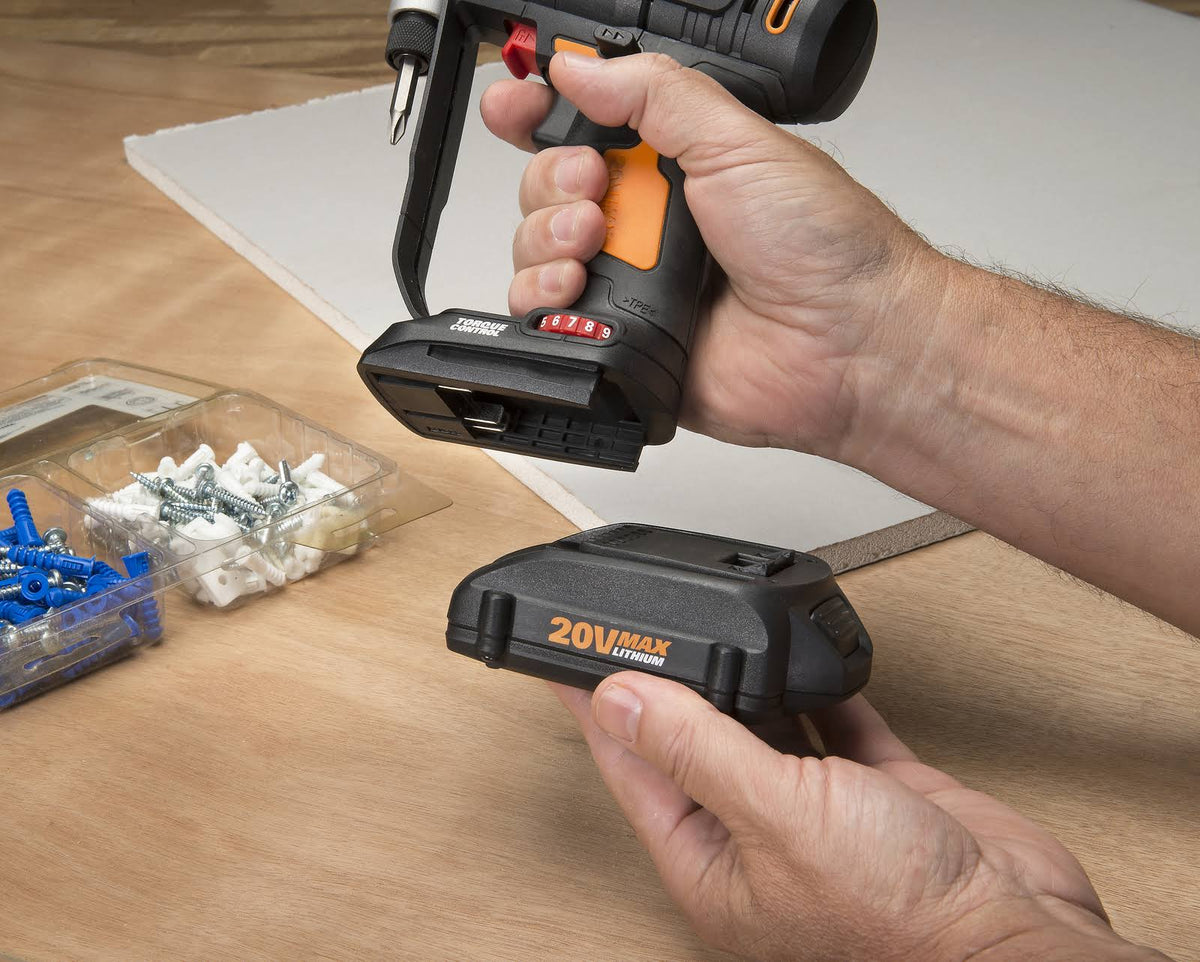 20-Volt Cordless 1/4 in. Drill and Driver with 67-Piece Accessory Kit H577160