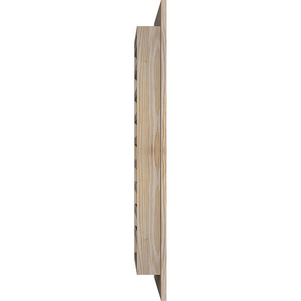 Vertical Gable Vent Unfinished Functional Q58257