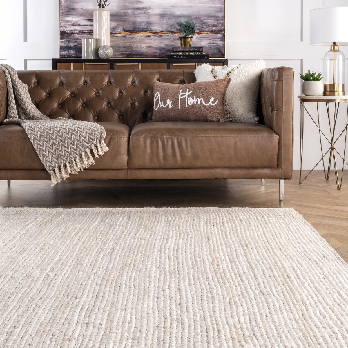 Woven Hand-Made Area Rug, 108 in x 144 in P156273