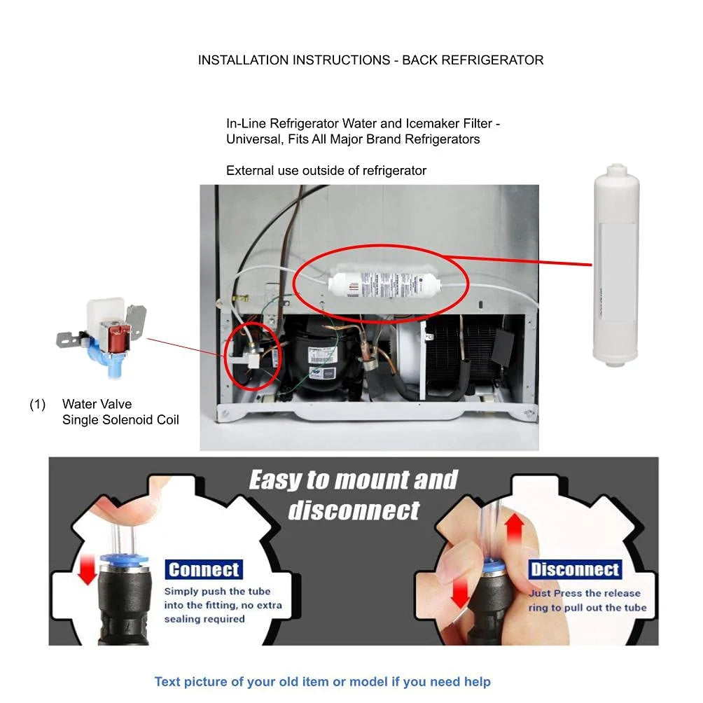 Ice Water Inlet Valve X498