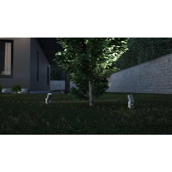 Satin Aluminum LED Landscape Spot Light T770