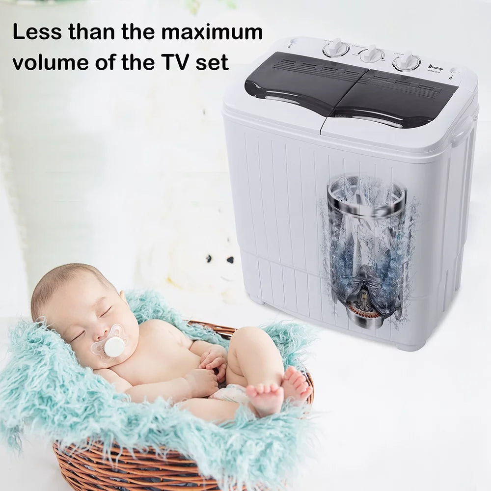 Portable Compact Semi-automatic Washing Machine H70250