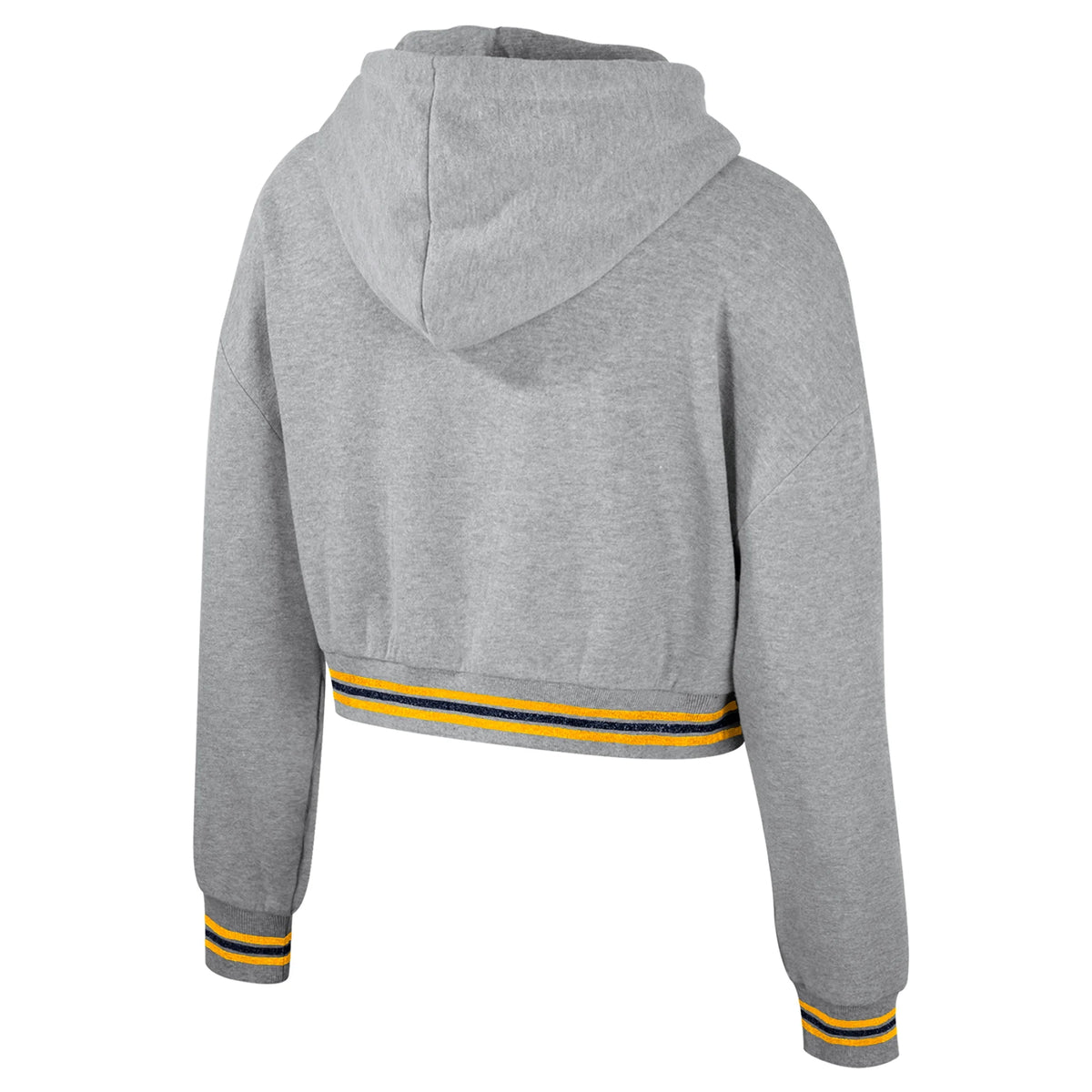 Heather Gray Cropped Pullover Hoodie I6999