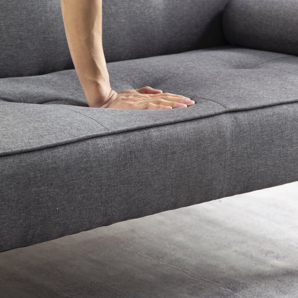 Convertible Futon Sofa Bed with Armrests I584113
