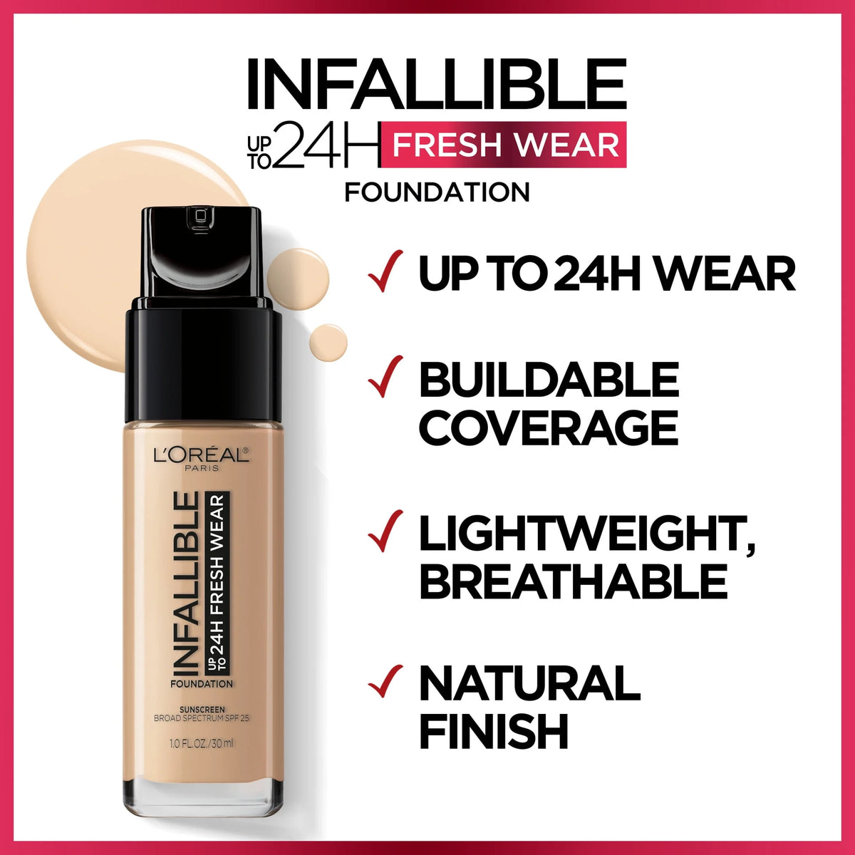 Liquid Foundation Makeup 1 oz J724434