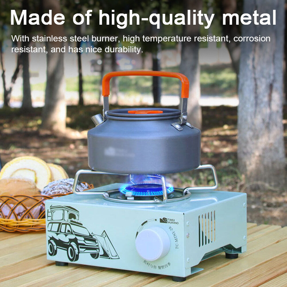 Cassette Stove Portable Gas Burner 2100W with Piezo Ignition I241