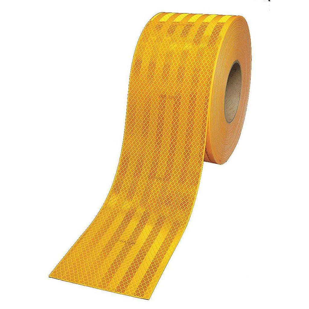 Yellow Conspicuity Cut Railcar B960