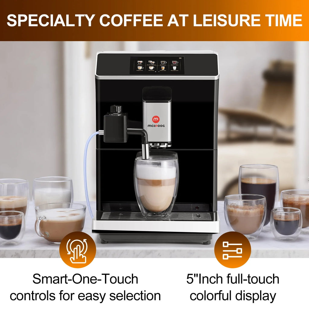 Black Super automatic Espresso Coffee Machine D682