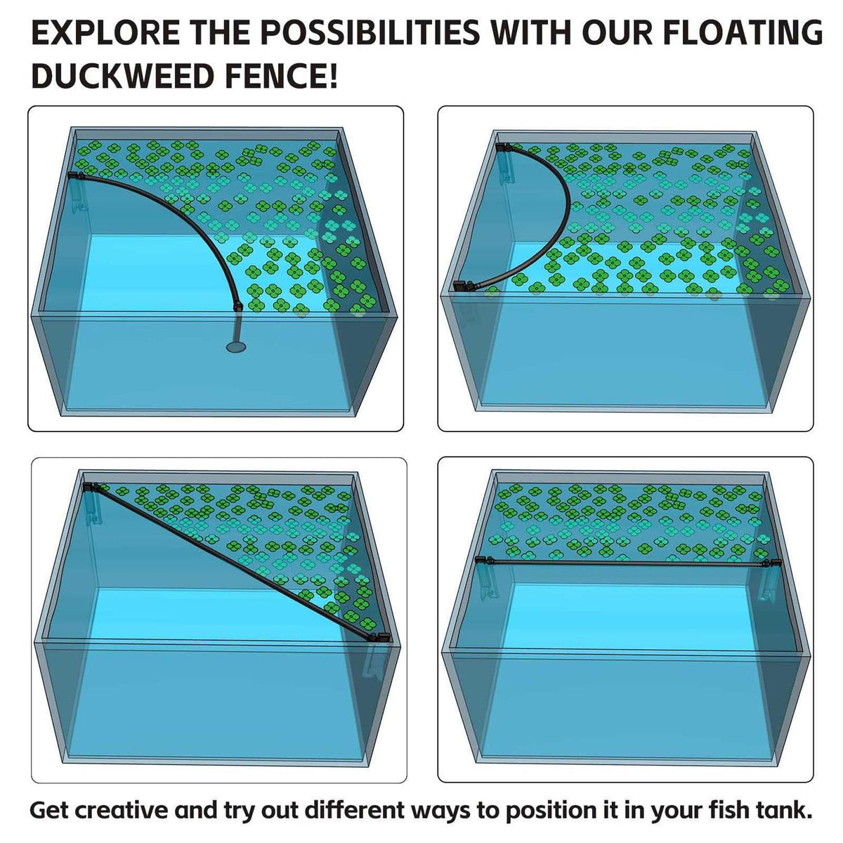Aquarium Floating Plant Corral P2259