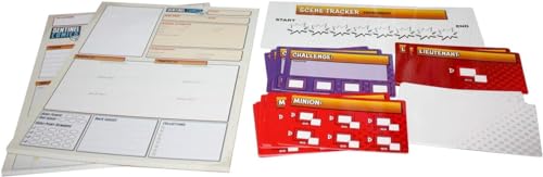 Tabletop Role Playing Game Supplement with GM Screen S1816