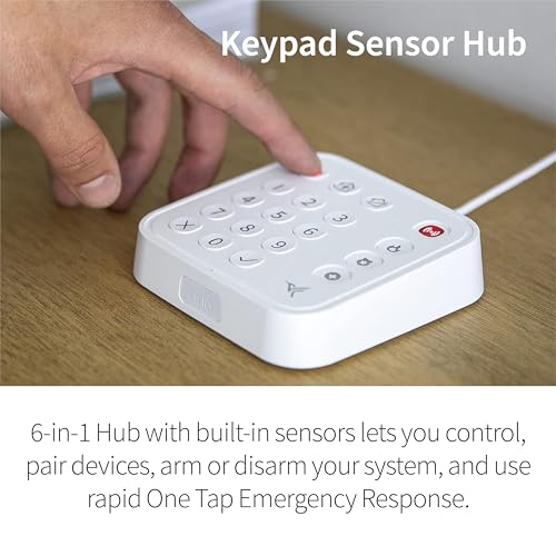 White 2K Wireless Security Camera U606861