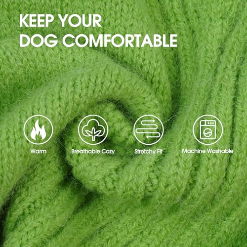 Green XXL Dog Sweater Y4364