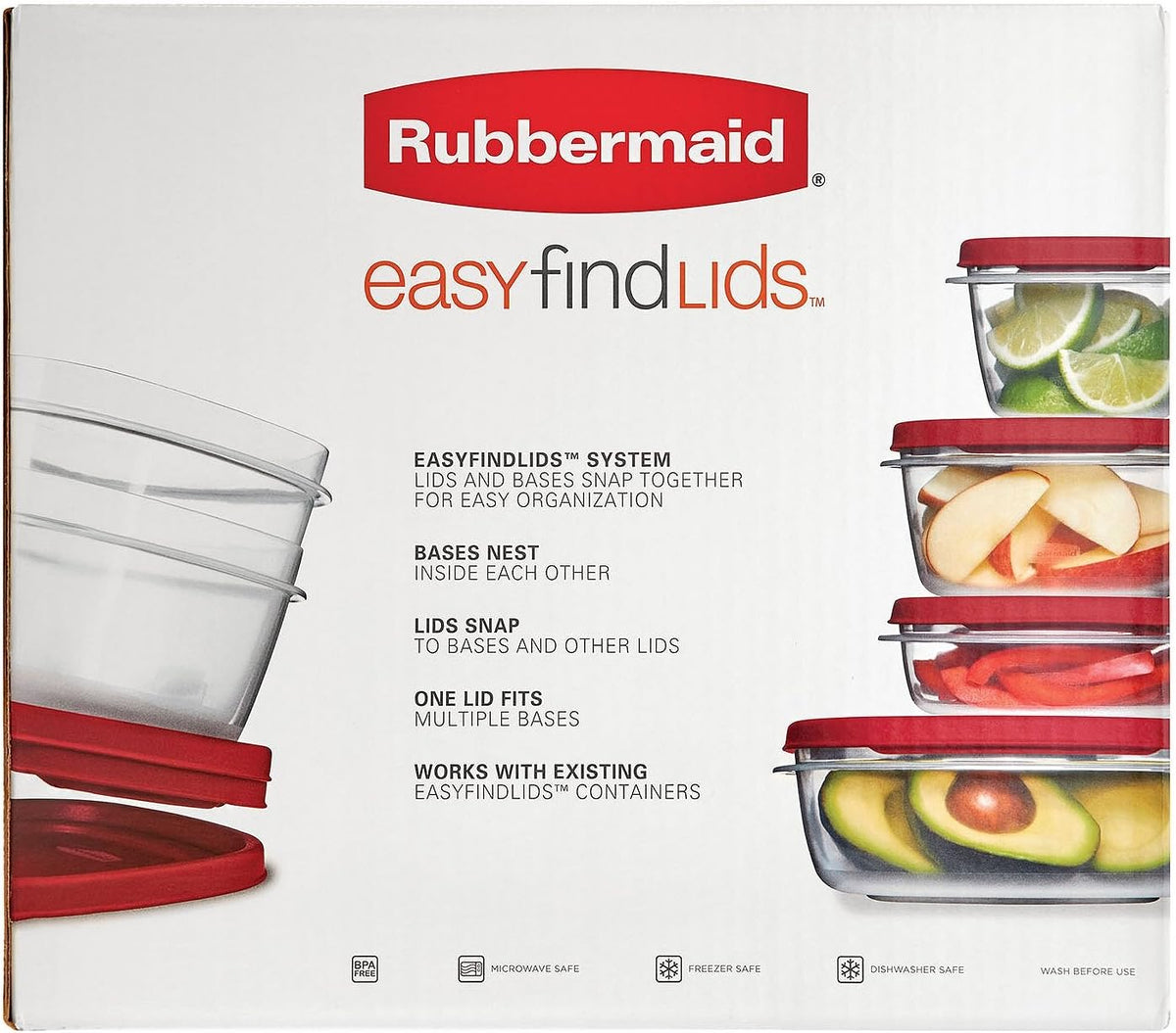 50 Piece Food Storage Containers S8253