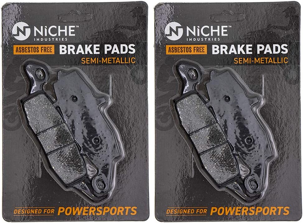 Semi-Metallic Brake Pad Set Pack of 2 A515