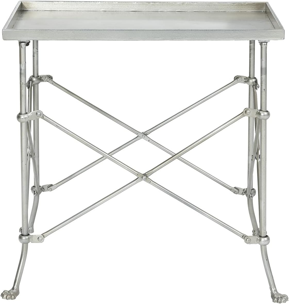 Gold Metal Rectangle Table Z56385