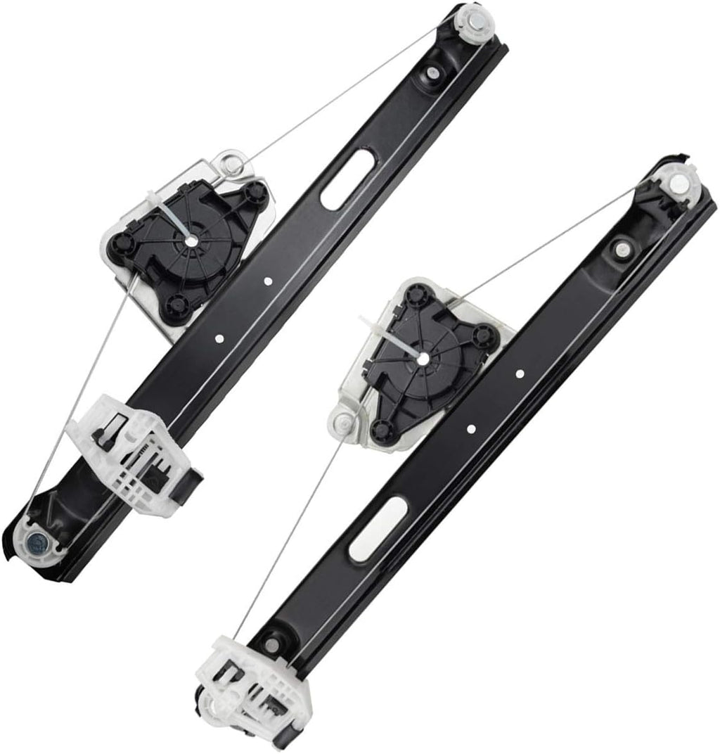 Electric Power Window Regulator Without Motor Rear Left and Right 2-PC Set Pack of 2 G89248