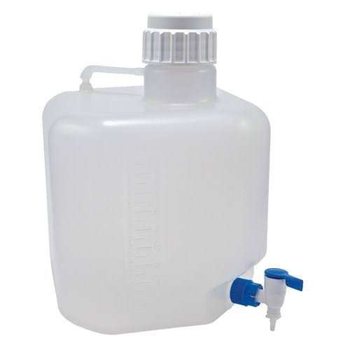 20-Liter Polypropylene Autoclavable Carboy with Stopcock M225358