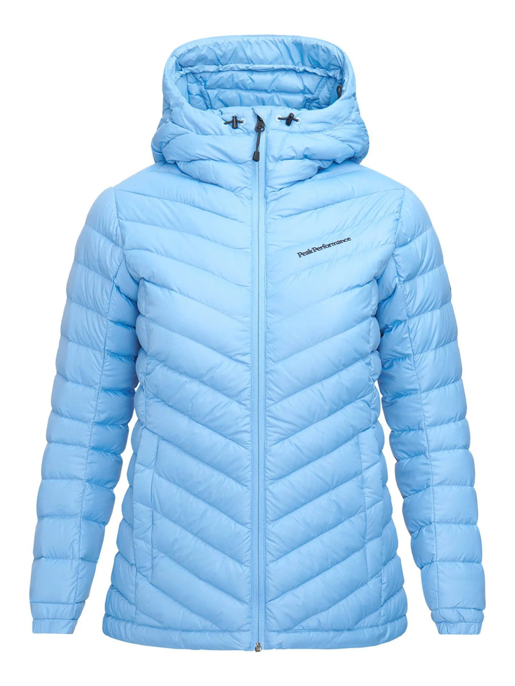 Blue Down Hood Jacket F312355