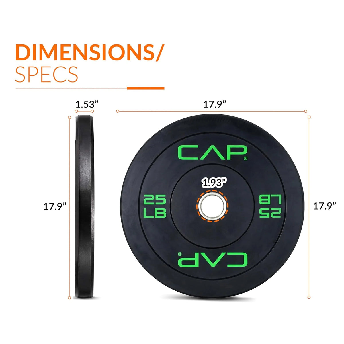Olympic Rubber Bumper Plates E4251
