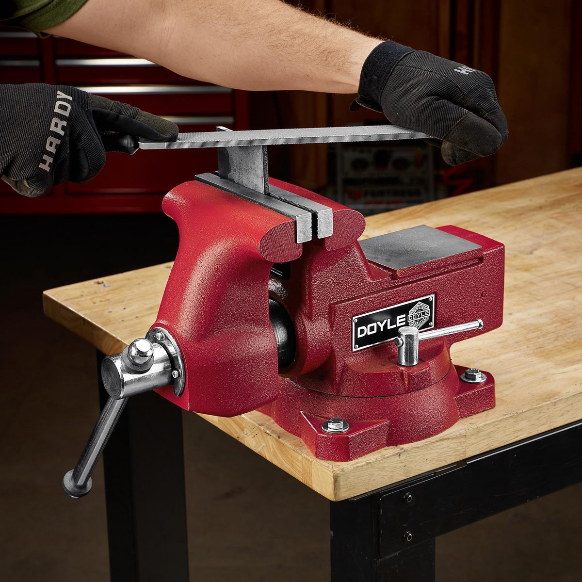 6 in. Swivel Vise with Anvil and Pipe Jaws R457665