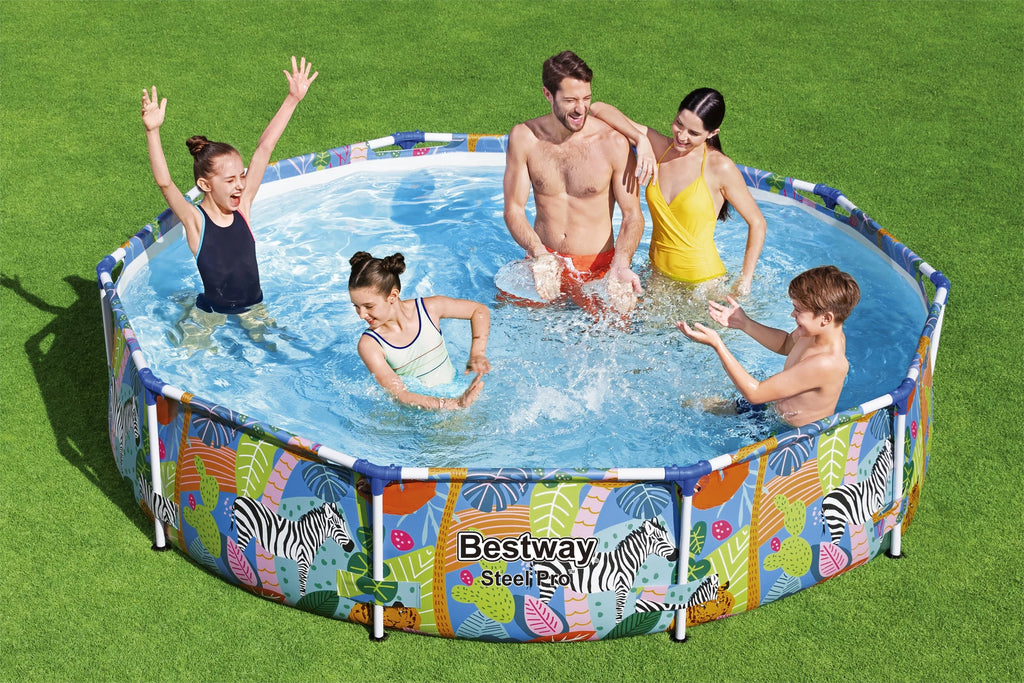 10 ft. x 26 in. Round Metal Frame Above Ground Pool I954