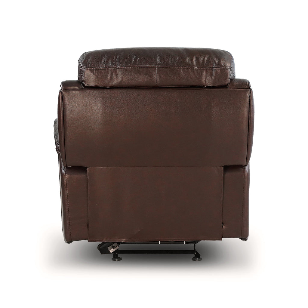 Top Grain Leather Power Recliner Glider Chair U106032