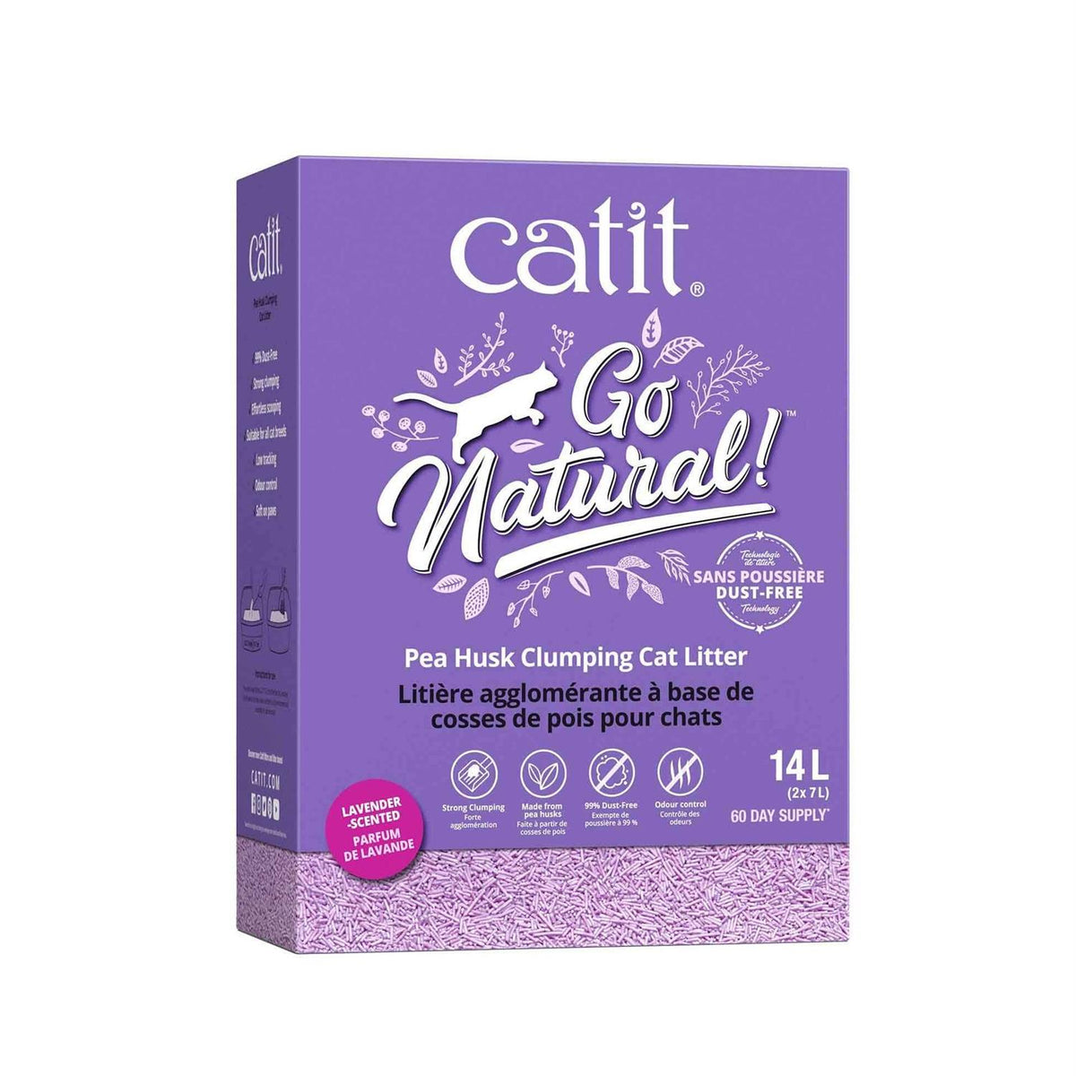 Pea Husk Clumping Cat Litter I294467