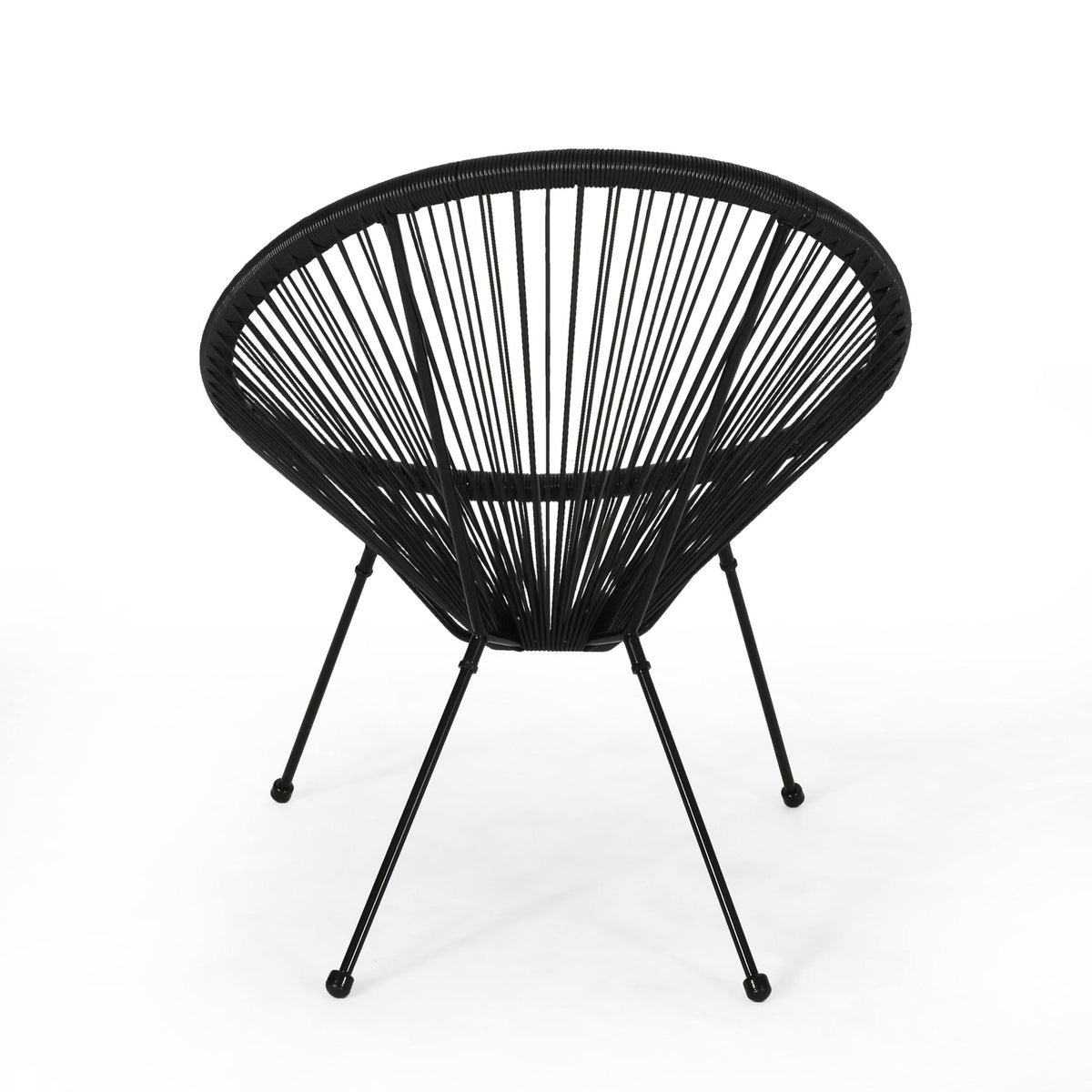 White String Weave Chair Set of 4 Y7038