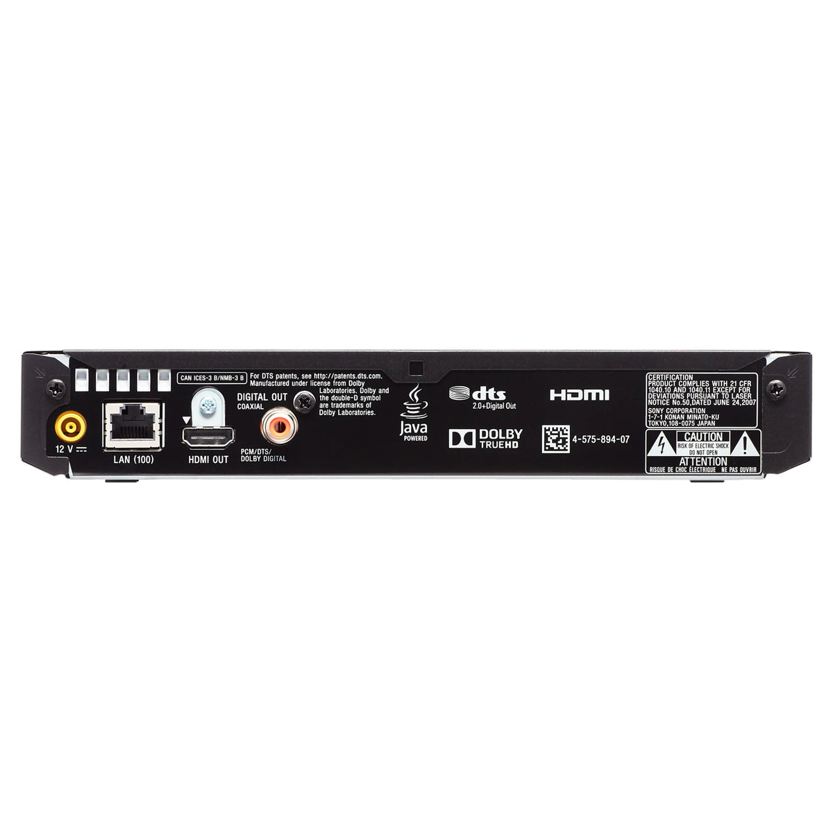 Full HD Blu-ray DVD Player with built-in Wi-Fi I139