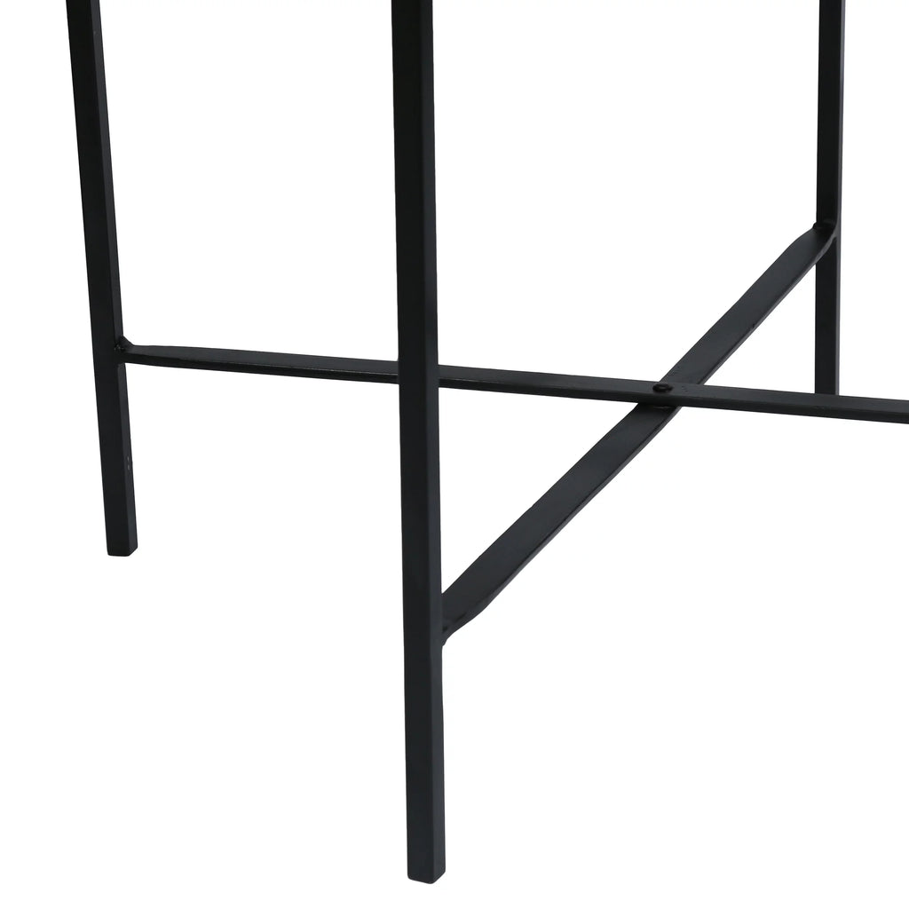 Mango Wood Folding Tray Top Side Table U358277