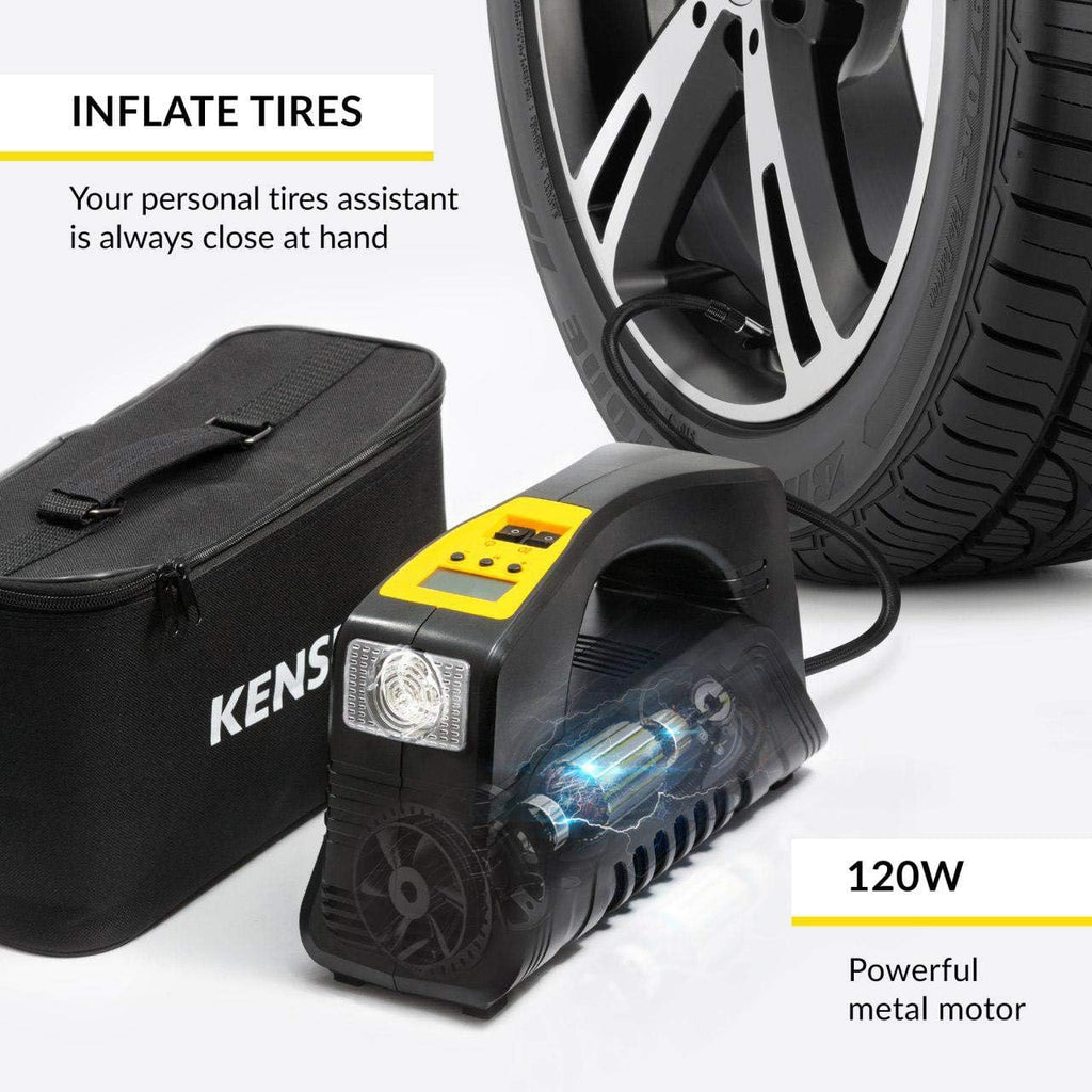 Portable Tire Inflator Air Compressor Pump W969