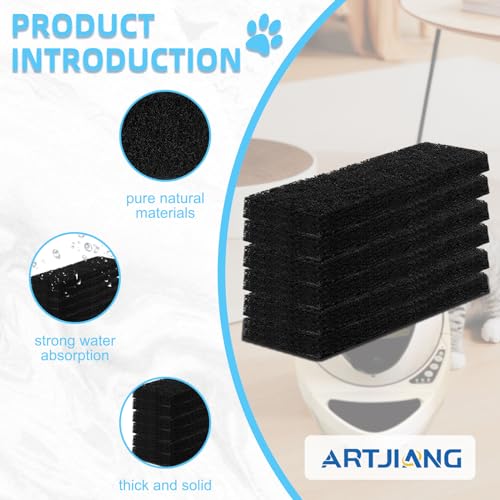 Activated Charcoal Cat Litter Box Filters P3033