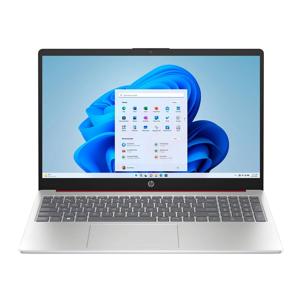 15.6" HD Pentium N200 1.8GHz Intel UHD Graphics 4GB RAM 128GB SSD Win 11 Home Scarlet Red Laptop O4402