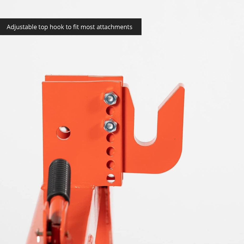 Orange Category 1 and 2 3 Point Quick Hitch W144