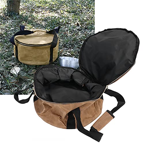 Canvas Portable Dutch Oven Storage Bag (Black) A188