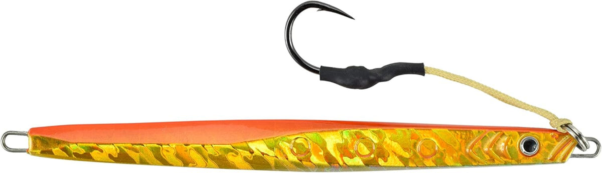 100g-300g Vertical Jig with Mustad Assist Hook O77539