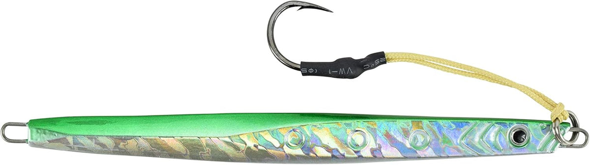 100g-300g Vertical Jig with Mustad Assist Hook O77539