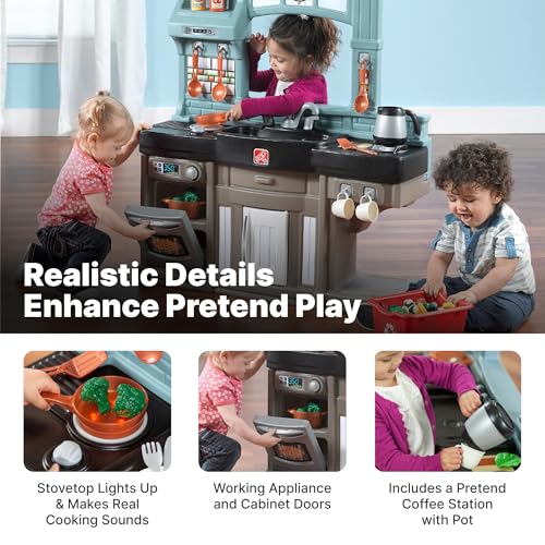 25 Piece Plastic Kids Kitchen Playset S2317
