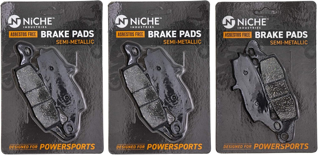 Semi-Metallic Brake Pad Set Pack of 2 A515